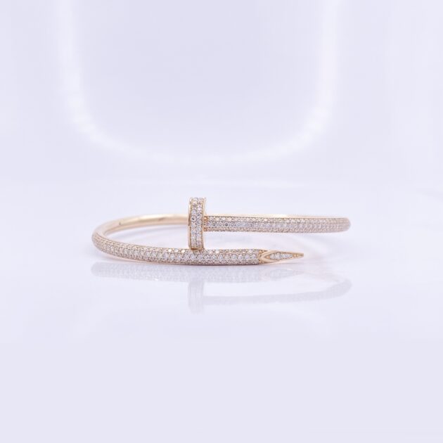 Cartier Nail bangle in Diamonds